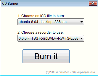 ISO CD Burner 1.0